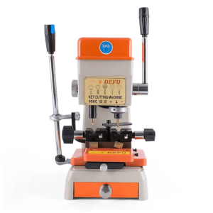 Máquina de Punto DEFU con Calibrador y Kit de Cortadores – Cortador de llave Defu 998C, máquina de recolección de bloqueo eléctrico para hacer llaves